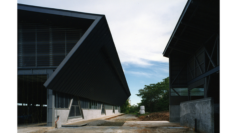 安比高原牧場牛舎