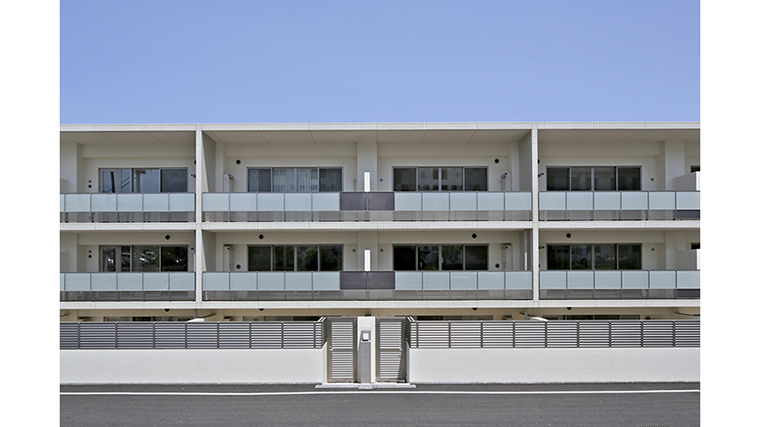 崖地31戸の集合住宅